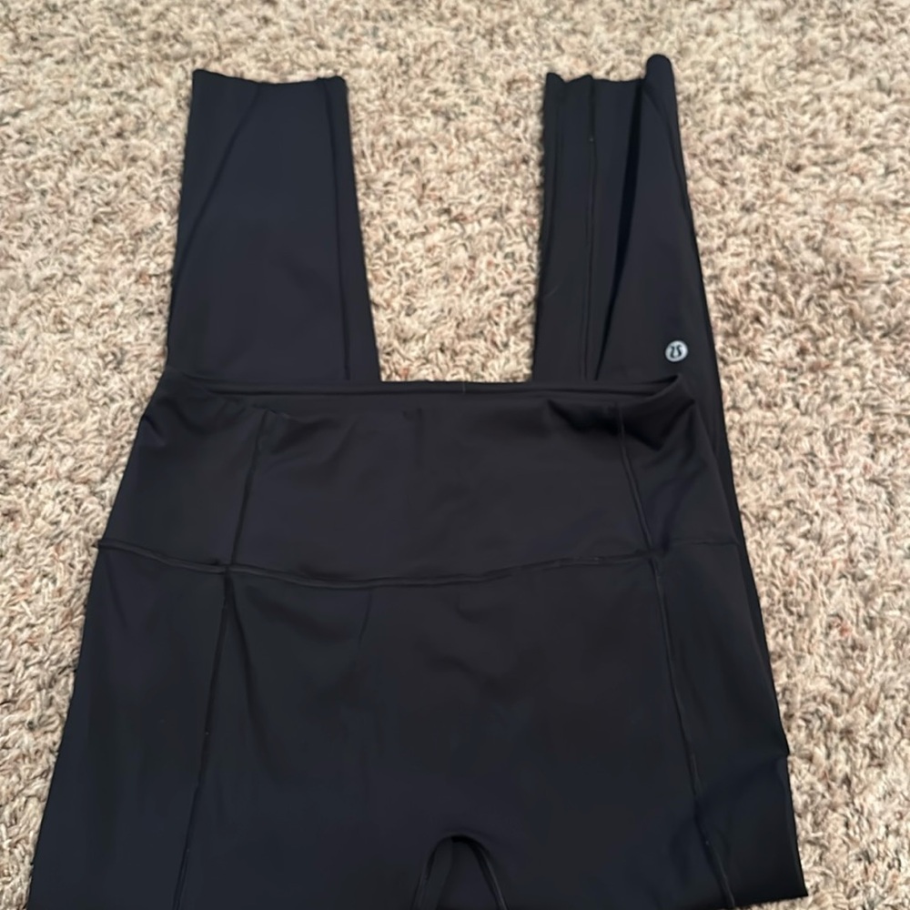 Black Lululemon Crop Stretch Pant